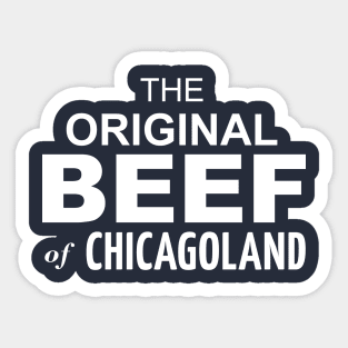 Chicagoland Beef Company Sticker